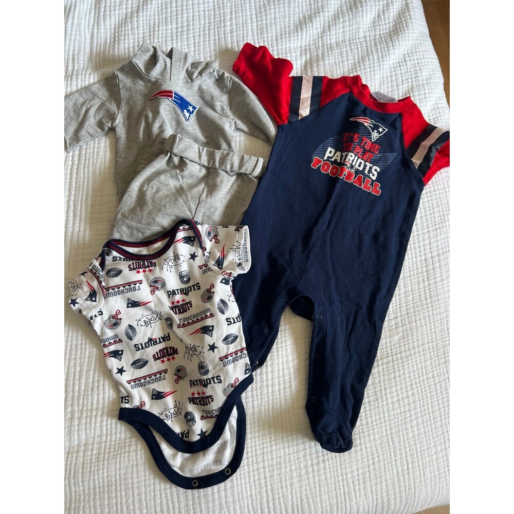 NFL Patriots Bundle - Baby Clothes
